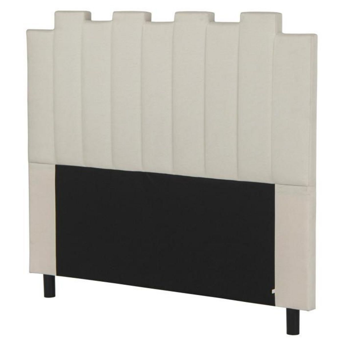 Paris Prix Tête de Lit en Tissu Design  Kenty  140cm Beige