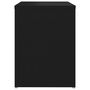 Voir la diapositive 4 : VIDAXL Table de chevet noir 40x30x40 cm bois d'ingenierie