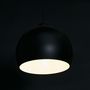 Voir la diapositive 3 : Paris Prix Lampe Suspension Boule Design  Degla  30cm Noir
