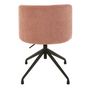 Voir la diapositive 4 : Paris Prix Chaise Pivotante Design  Gena  56cm Rose Clair