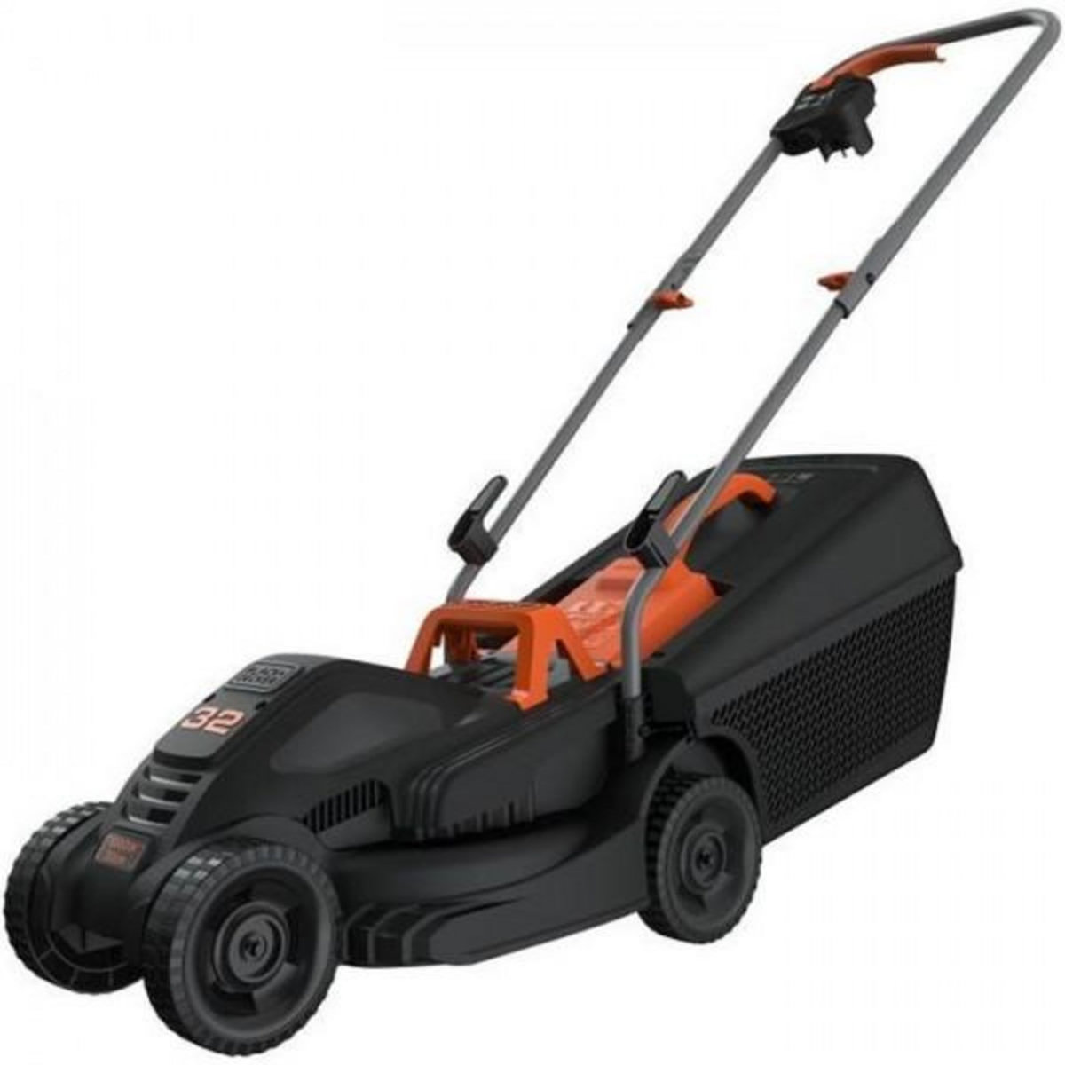 Black et Decker Tondeuse a Gazon   électrique BLACK+DECKER BEMW351-QS - 1000W - 32cm de coupe - 3 hauteurs réglables