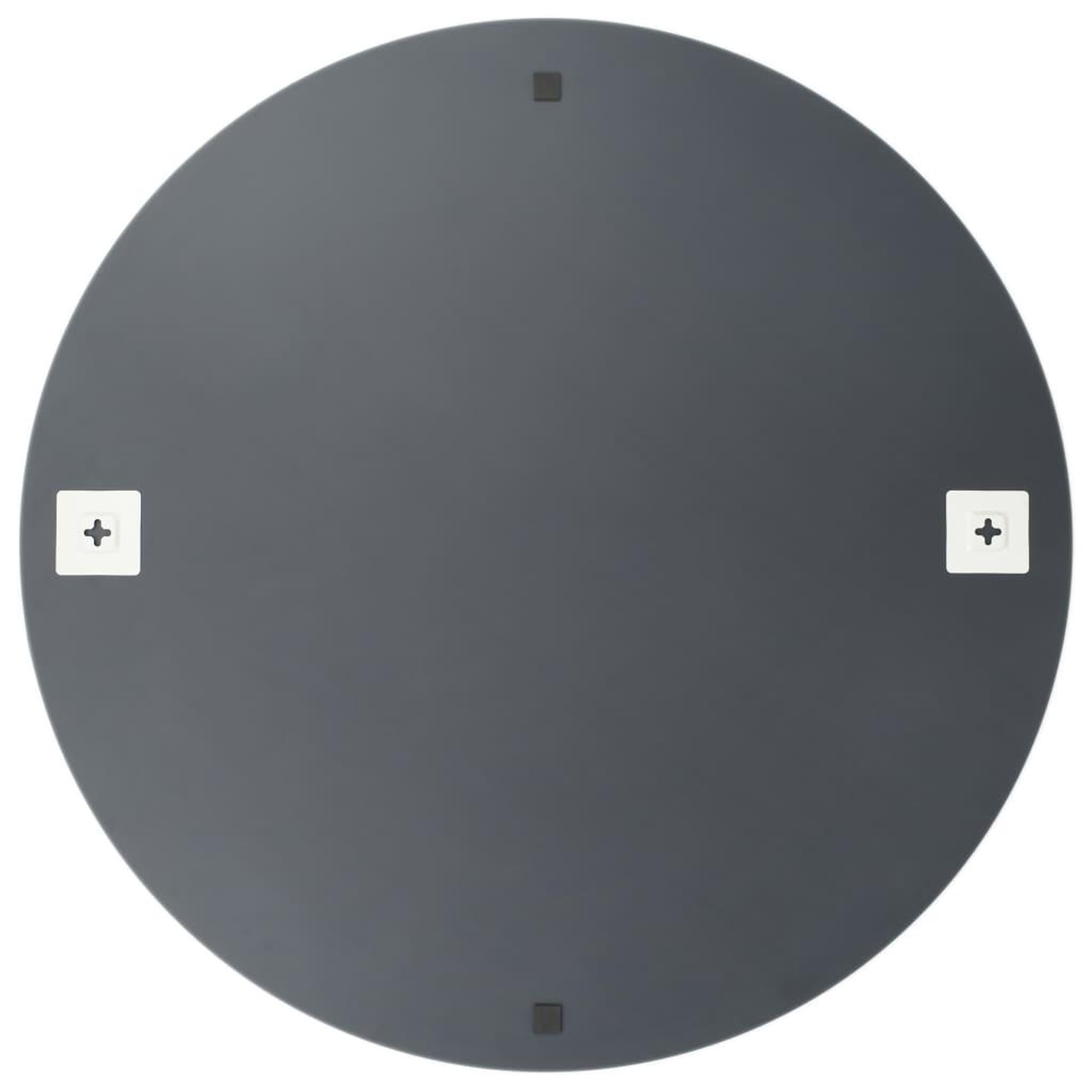 Voir la diapositive 3 : VIDAXL Miroir rond sans cadre 80 cm Verre