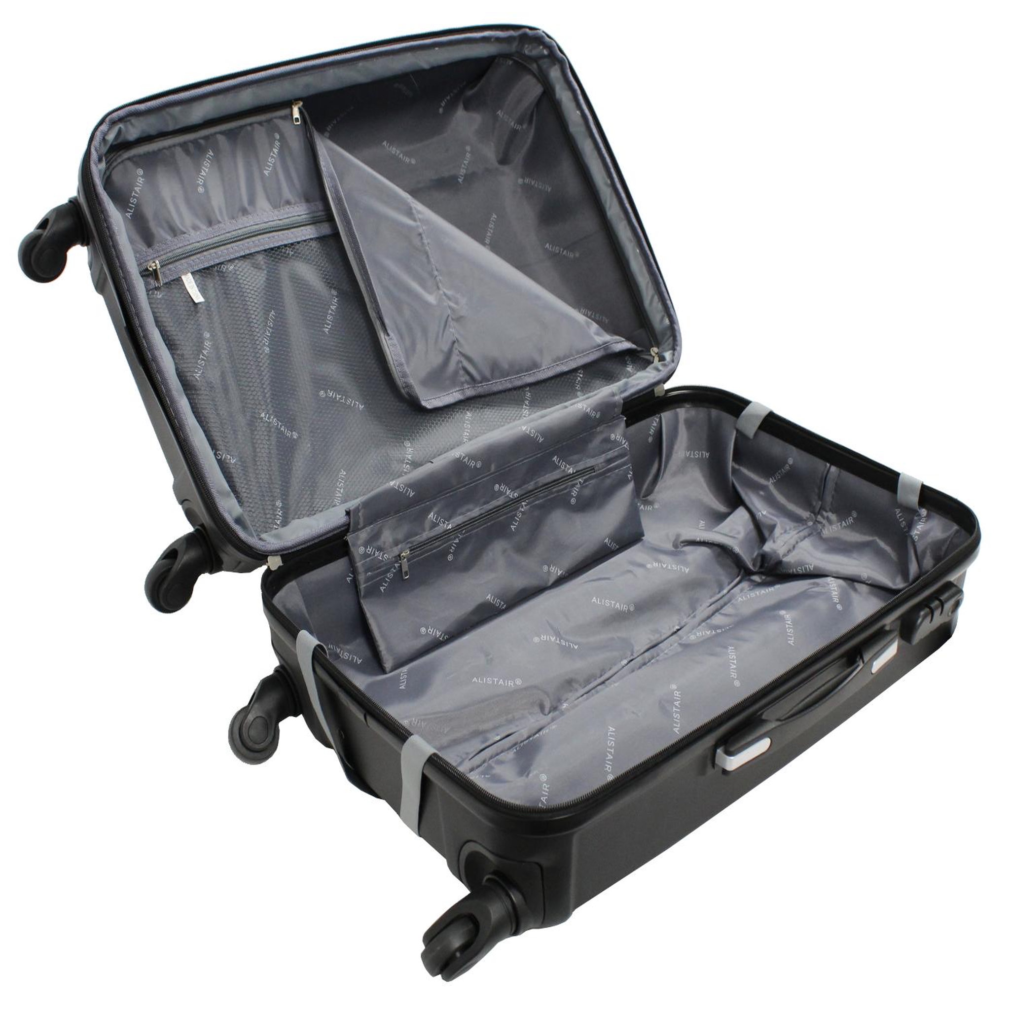 Voir la diapositive 6 : Alistair Valise taille moyenne Alistair - Collection Iron - 4 roues - ABS ultra résistant