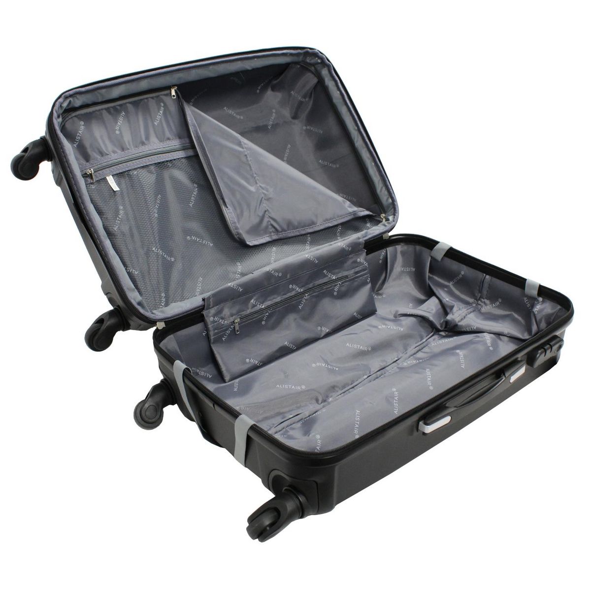 Alistair Valise taille moyenne Alistair - Collection Iron - 4 roues - ABS ultra résistant