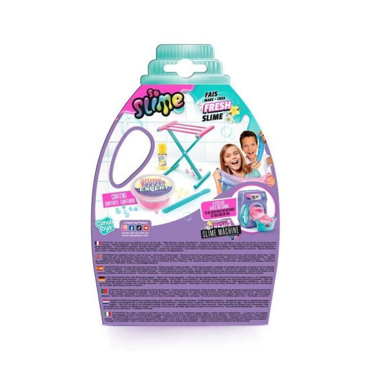 Canal Toys Slime Créatif bigbuy-fun Couleurs vives parfumé