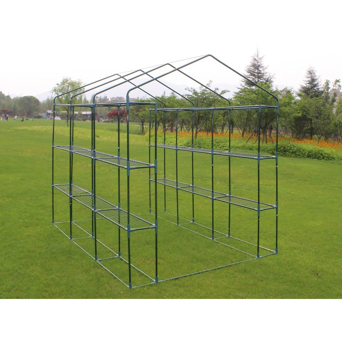 Habitat et Jardin SERRE TOMATE PETUNIA- 4.4M² - 2.5 X 1.7 X 2.1 M