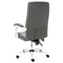 Voir la diapositive 4 : VIDAXL Chaise de bureau de massage Gris Similicuir