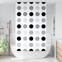 Voir la diapositive 2 : VIDAXL Store enrouleur de douche 130x240 cm largeur du tissu 126 cm