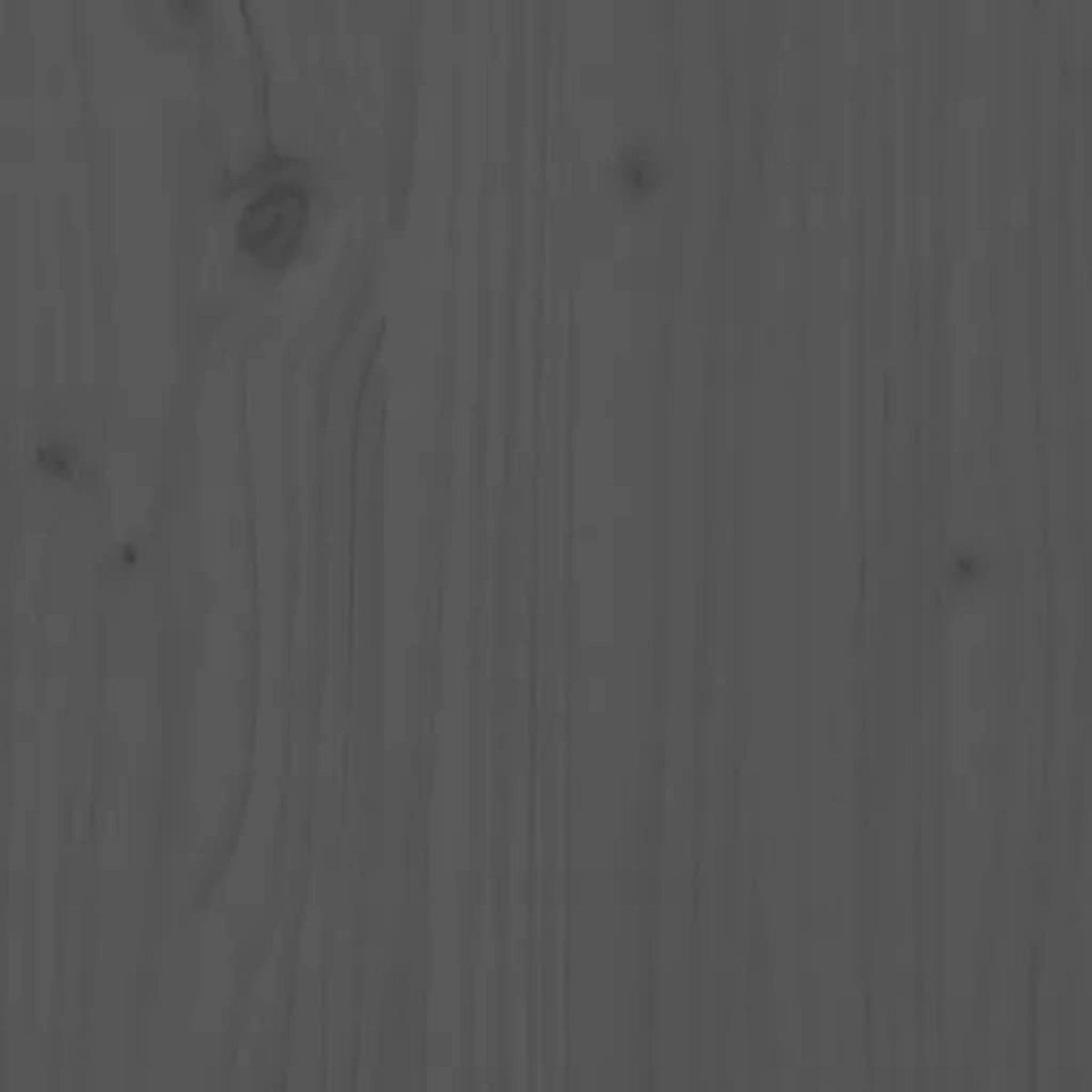 VIDAXL Tete de lit Gris 96x4x100 cm Bois massif de pin