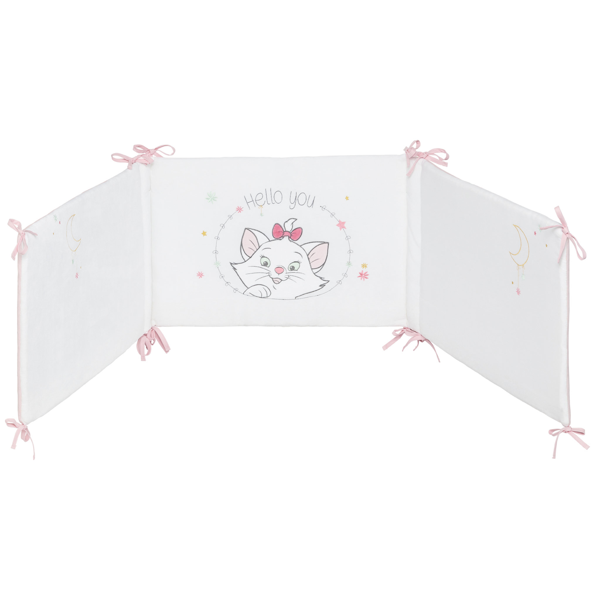Voir la diapositive 1 : DISNEY Tour de lit velours Marie 