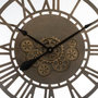 Voir la diapositive 4 : ATMOSPHERA Horloge Murale Vintage  Mécanisme  80cm Marron