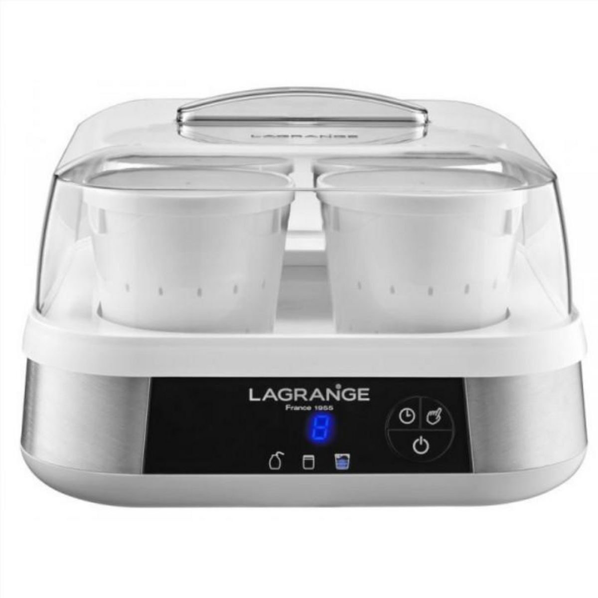 LAGRANGE Yaourtière et fromagère 9 pots 18w - 459601