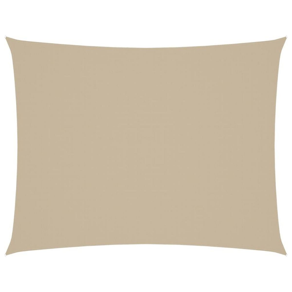 VIDAXL Voile de parasol tissu oxford rectangulaire 3x4,5 m beige