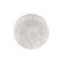 Voir la diapositive 2 : Atmosphera Kids Tapis de Salon Fourrure  Cercle  90cm Blanc