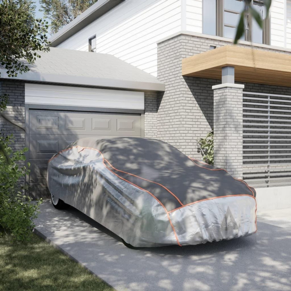 VIDAXL Housse de voiture berline protection contre grele complete XXL