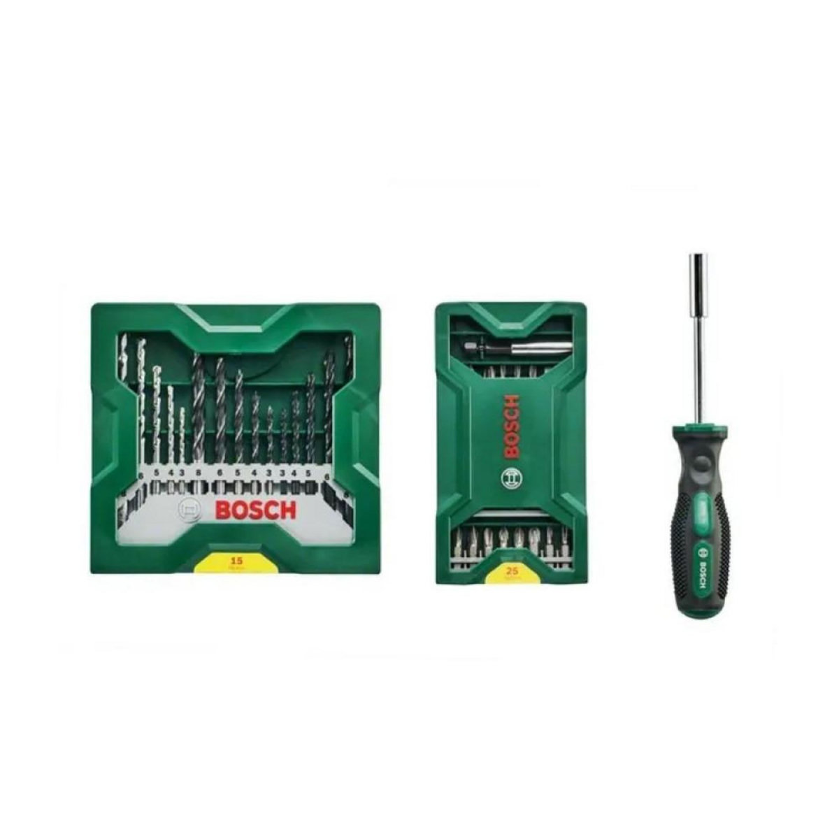 BOSCH Coffret mixte X-LINE 40 + 1 pièce pour métal/bois