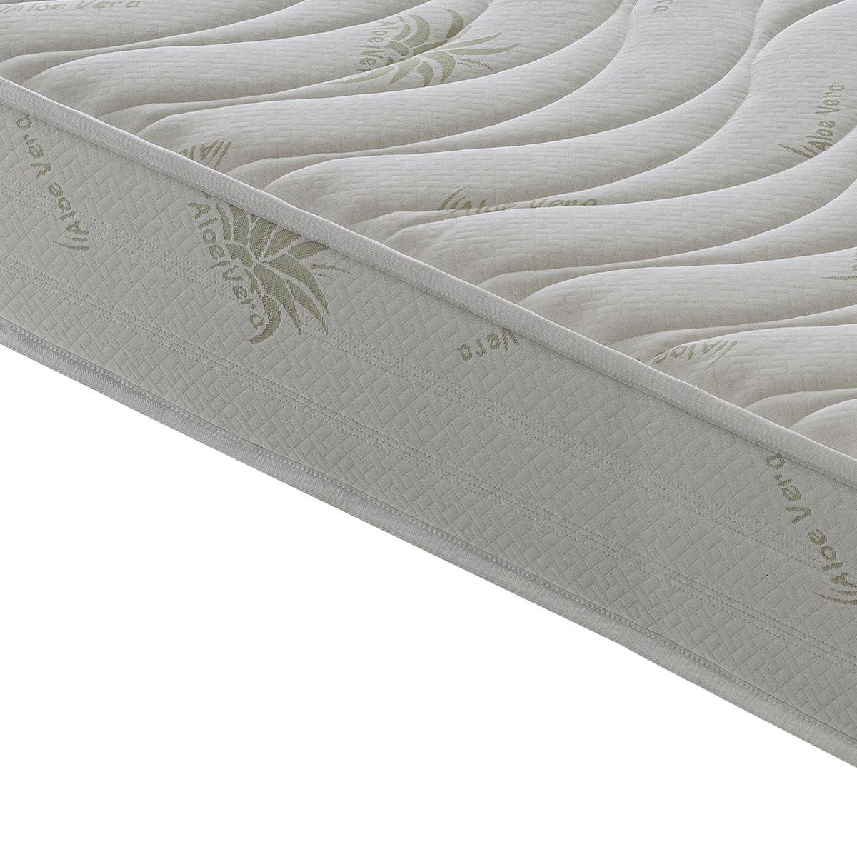 ILOVESLEEP Matelas Mousse ALOE - Epaisseur 25 Cm - Réversible - Côté Été/hiver