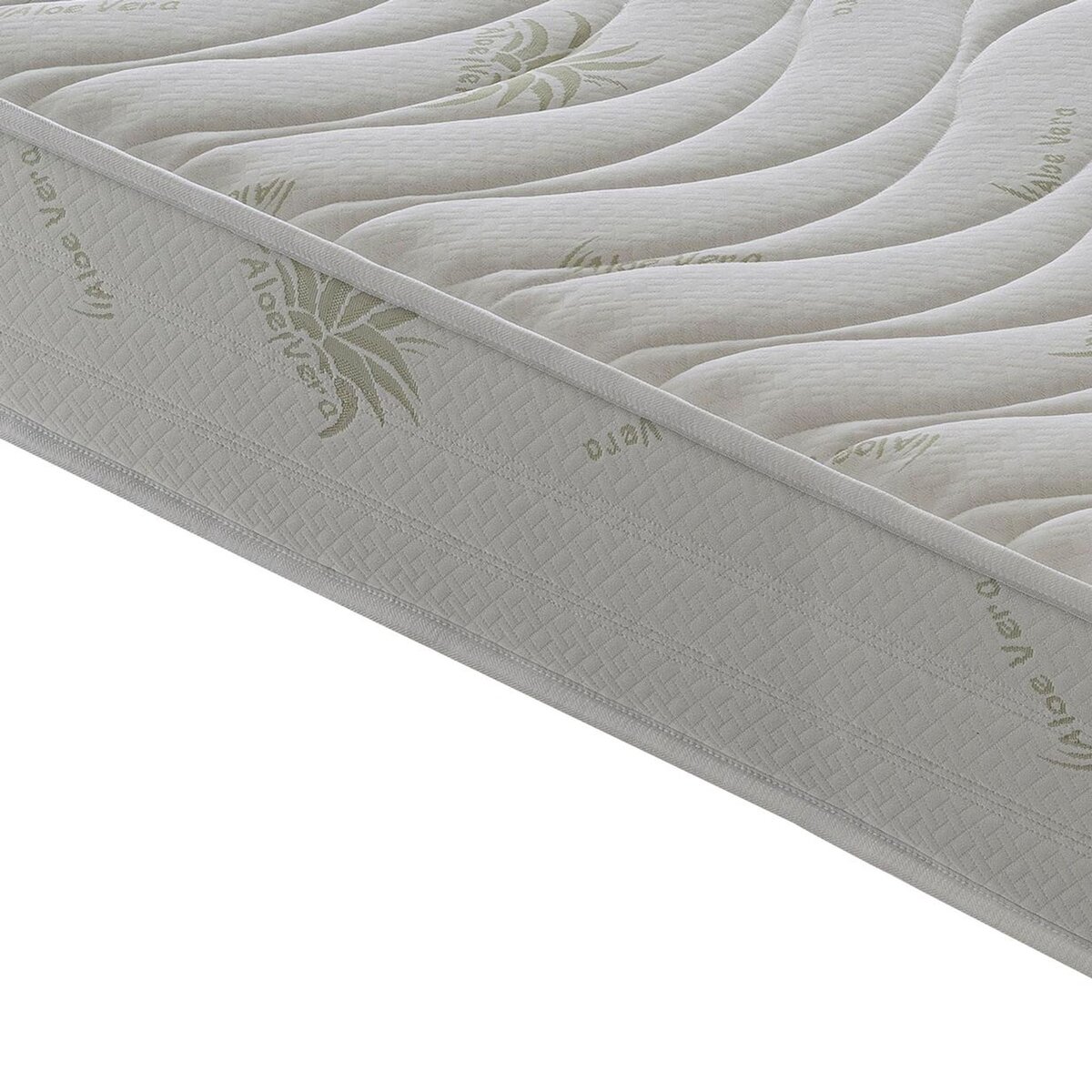 ILOVESLEEP Matelas Mousse ALOE - Epaisseur 25 Cm - Réversible - Côté Été/hiver