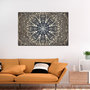 Voir la diapositive 2 : Paris Prix Tableau Imprimé  Oriental Flowers Narrow Brown