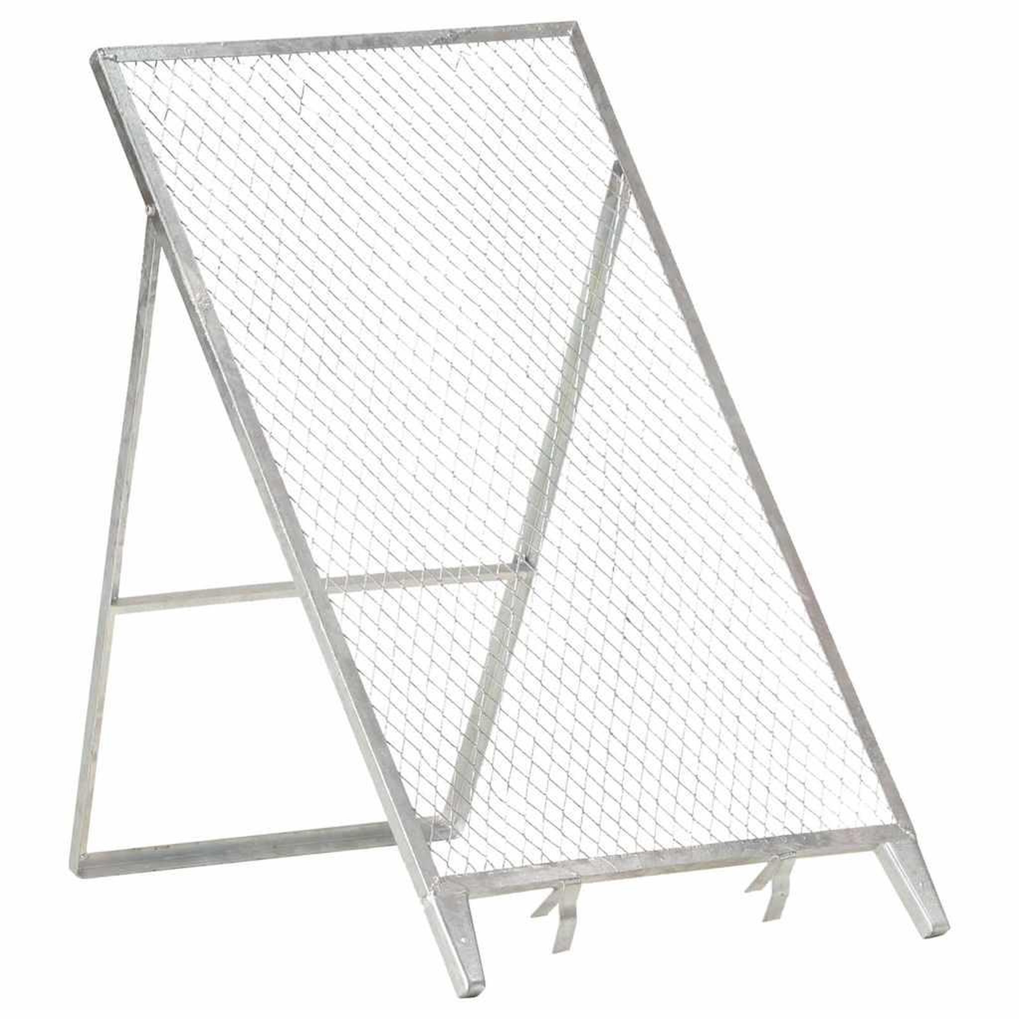 Voir la diapositive 2 : VIDAXL Tamis de jardin acier galvanise