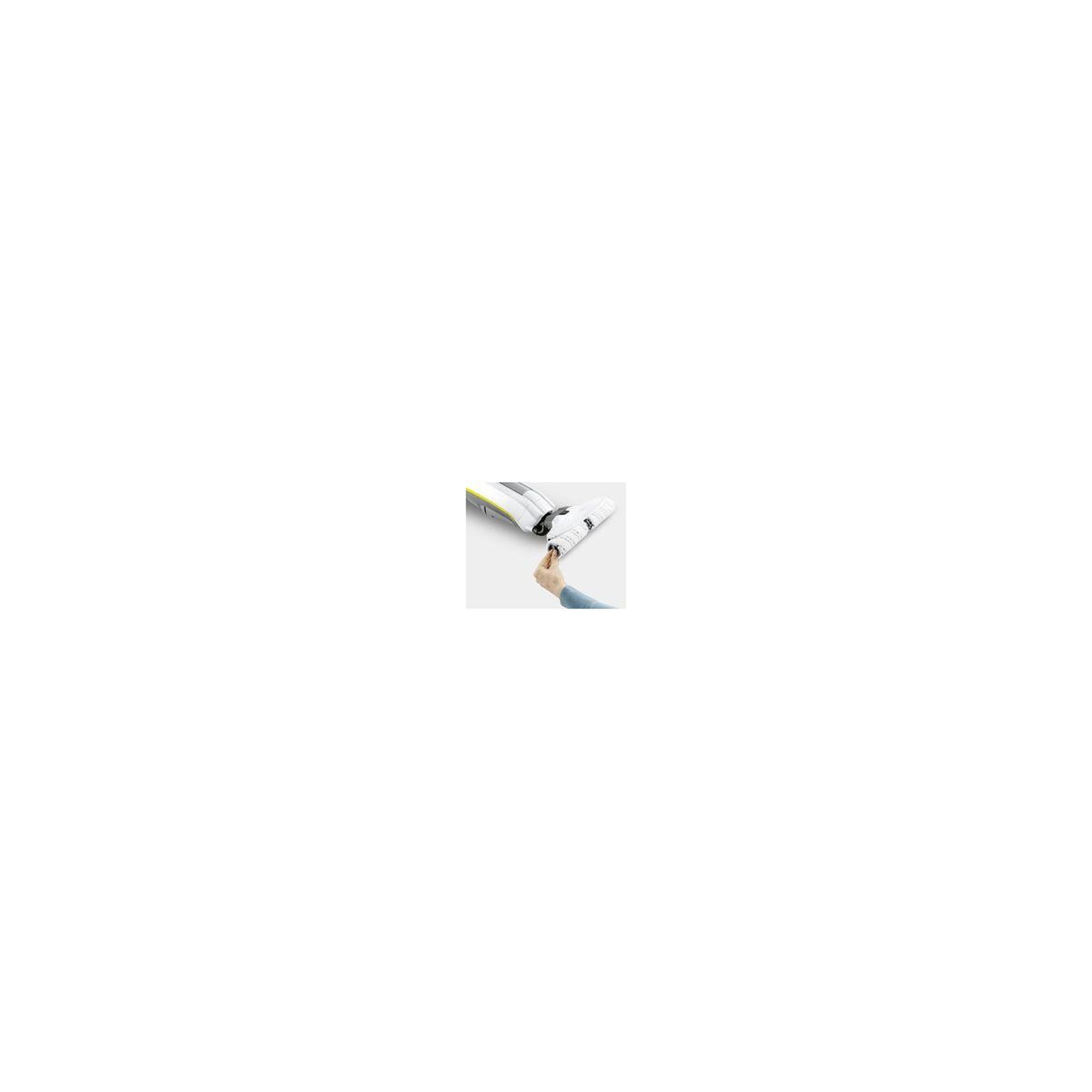 Voir la diapositive 2 : KARCHER Rouleau microfibre rouleau microfibre gris x2 nettoyeur sol fc5 fc7