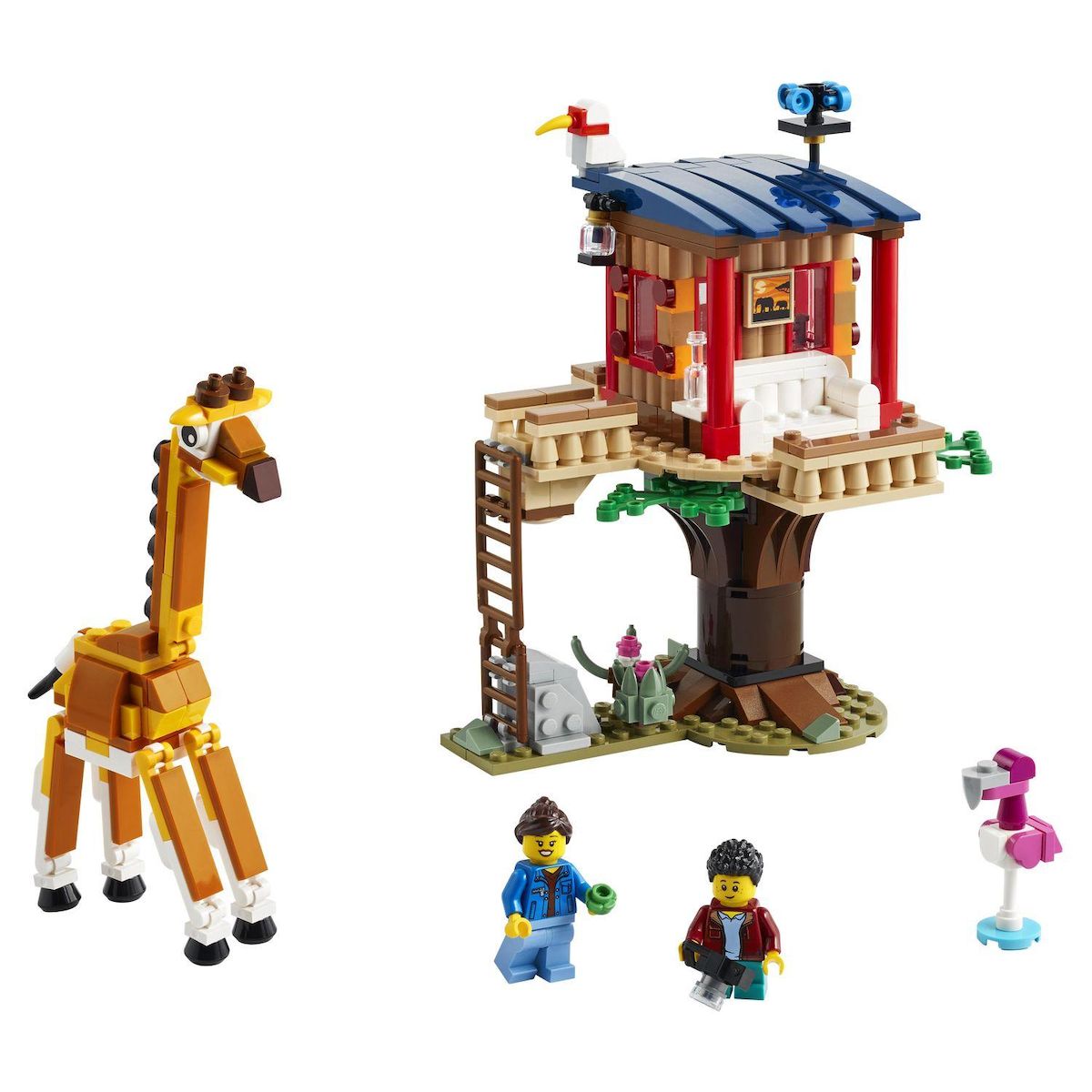 LEGO Creator 31116 La cabane dans l'arbre du safari 3 en 1
