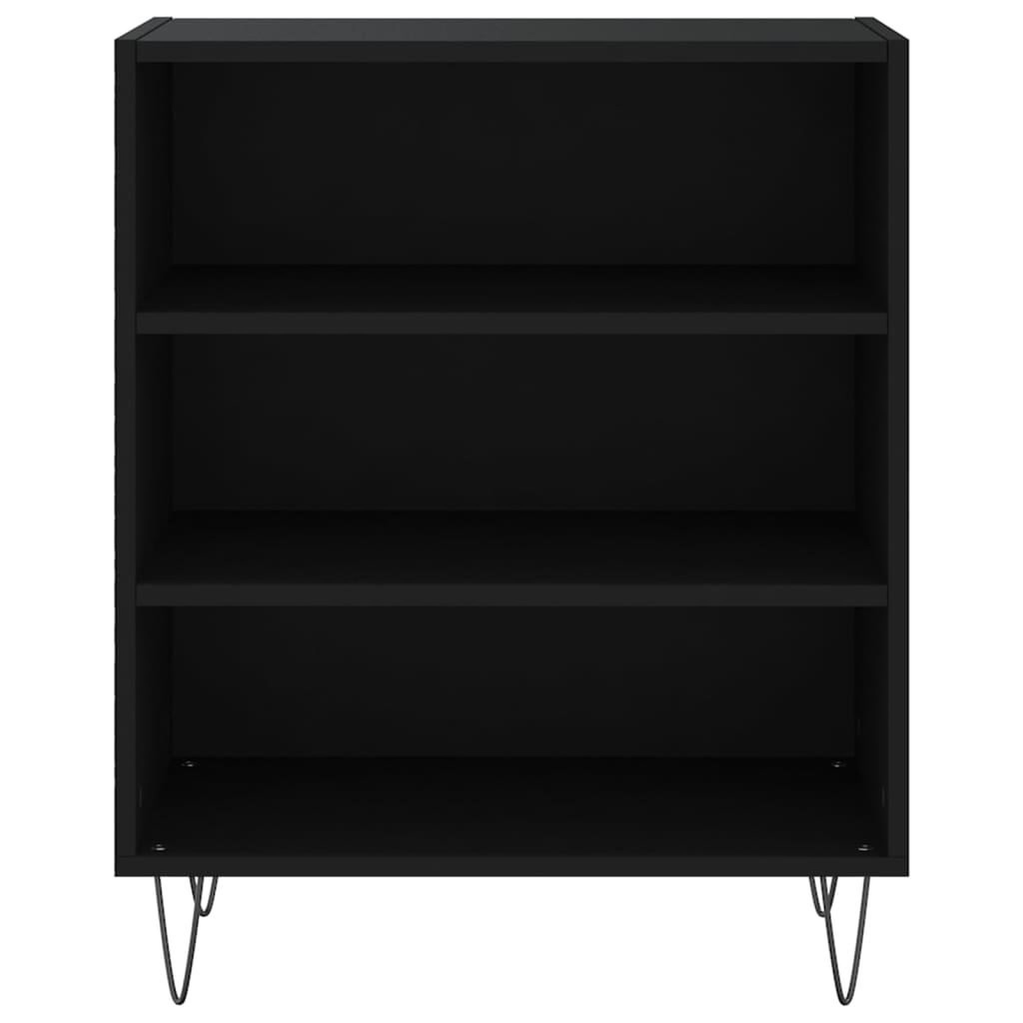 Voir la diapositive 4 : VIDAXL Buffet noir 57x35x70 cm bois d'ingenierie