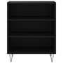 Voir la diapositive 4 : VIDAXL Buffet noir 57x35x70 cm bois d'ingenierie