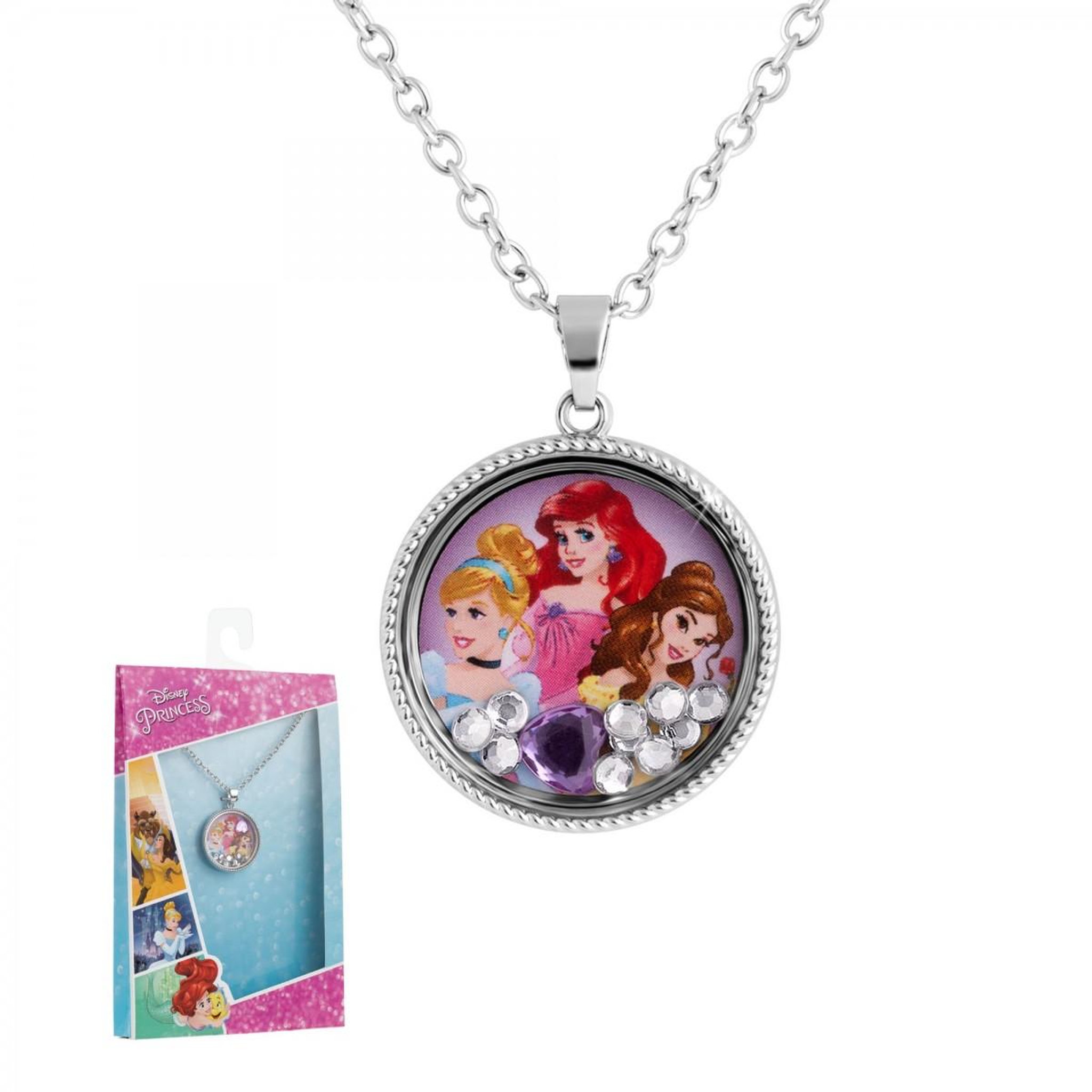 Voir la diapositive 1 : SC CRYSTAL Collier Disney - Princesses