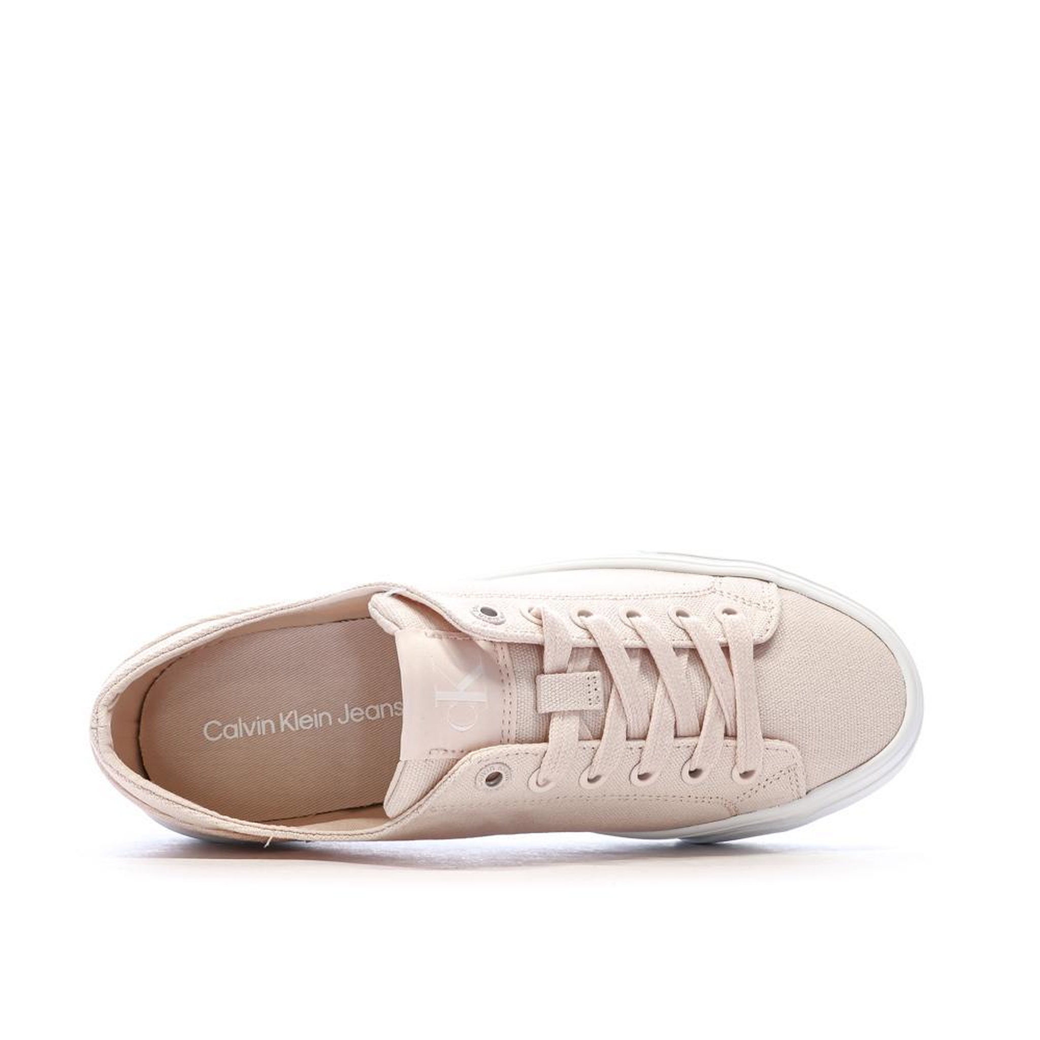 Voir la diapositive 4 : CALVIN KLEIN JEANS Baskets roses femme calvin klein jeans vulc