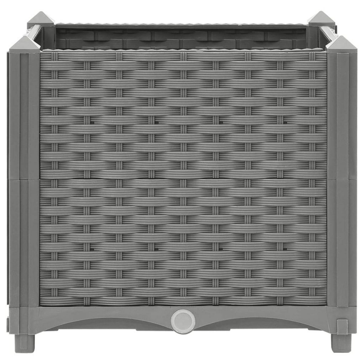 VIDAXL Lit sureleve 40x40x38 cm Polypropylene