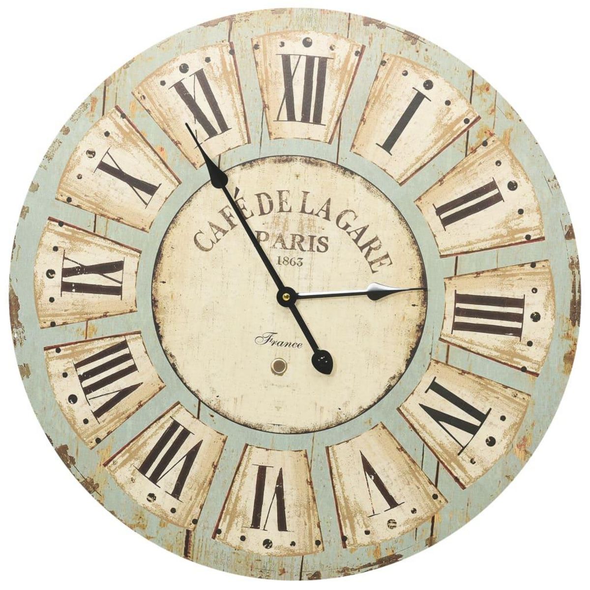 VIDAXL Horloge murale Multicolore 60 cm MDF