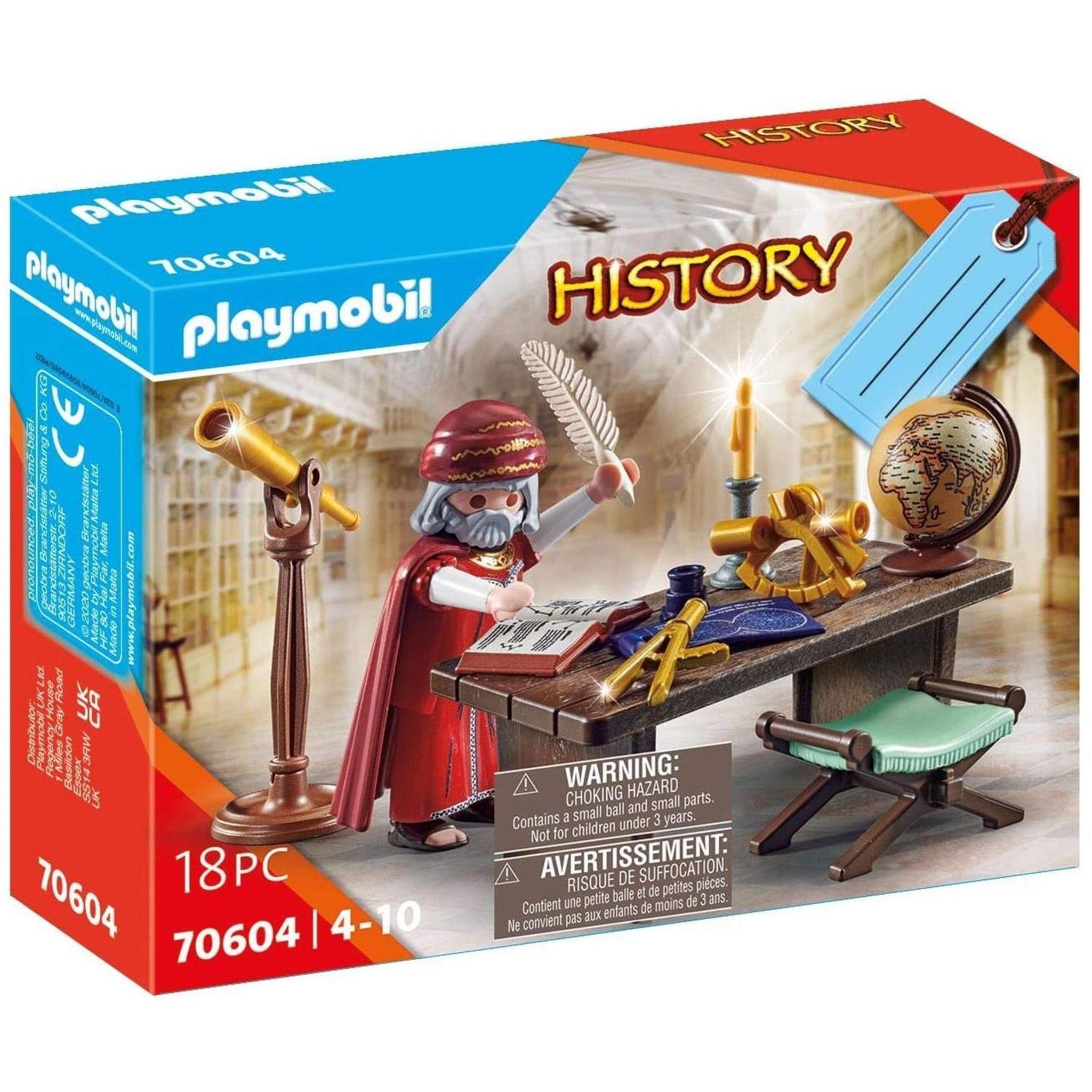 PLAYMOBIL History Astronome Coffret Cadeau