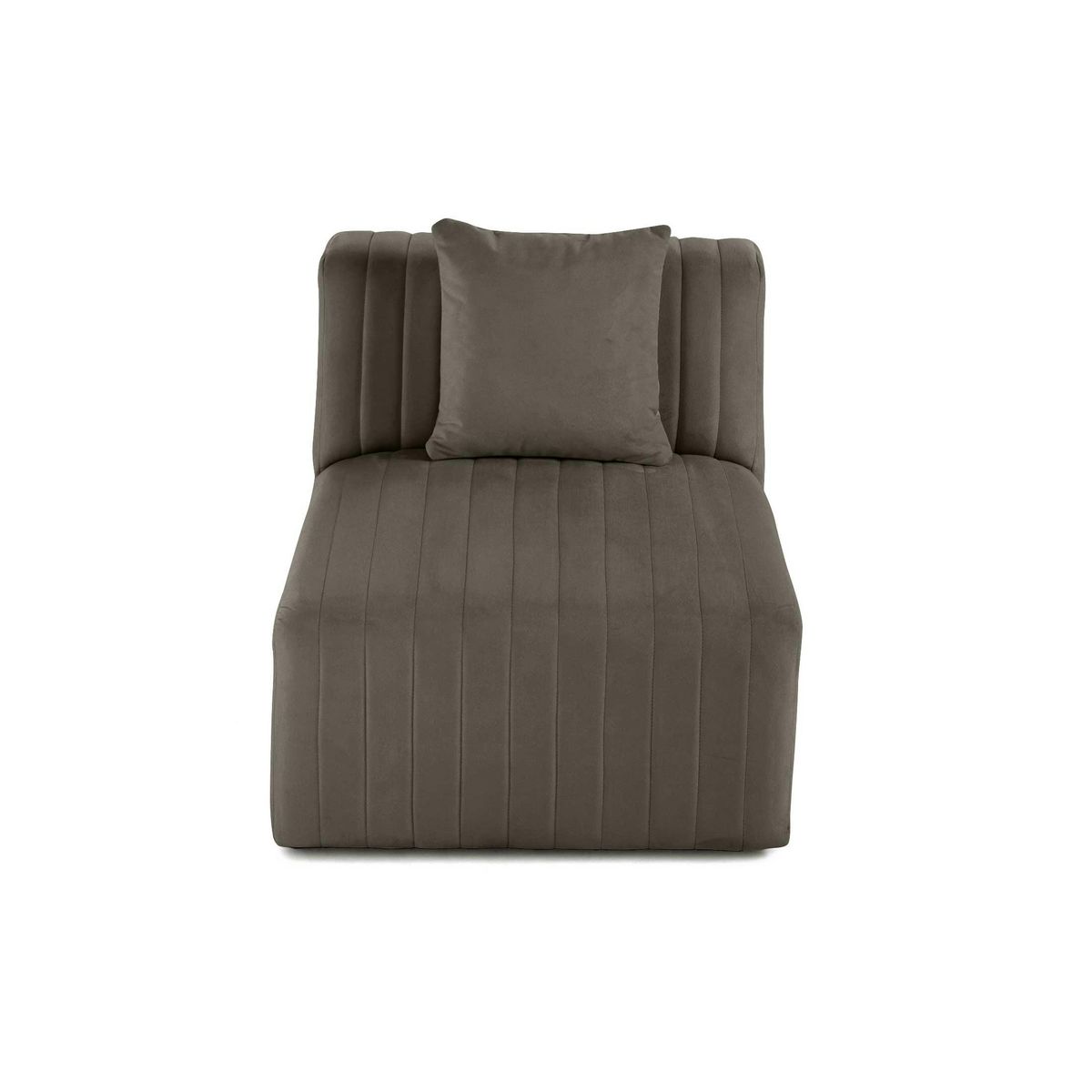 LISA DESIGN Nova - module d'assise - en velours