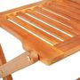 Voir la diapositive 5 : VIDAXL Ensemble a manger de jardin pliable 7 pcs bois d'acacia solide