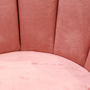 Voir la diapositive 3 : The Home Deco Factory Chaise design effet velours Ariel