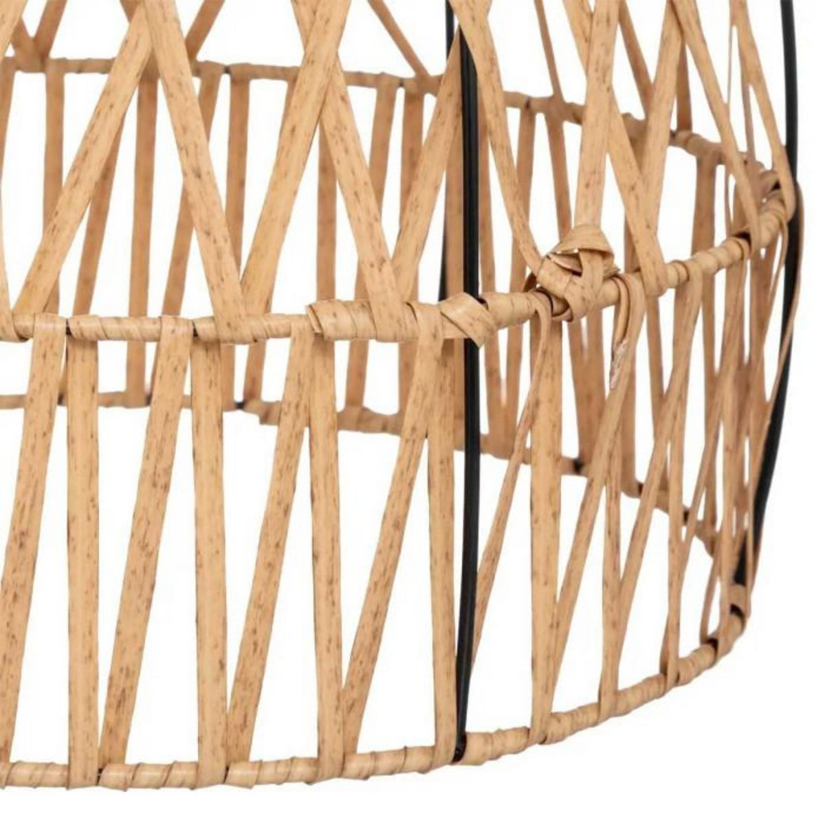 ATMOSPHERA Lampe à Poser Solaire  Esha  32cm Beige & Noir