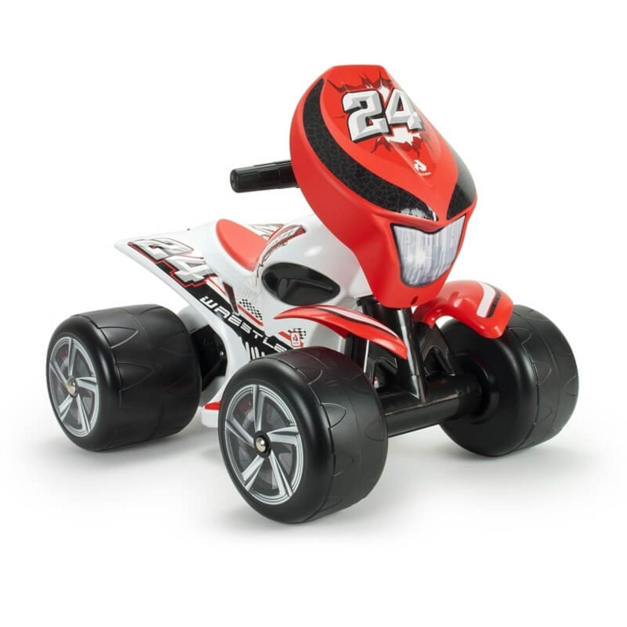 INJUSA QUAD WRESTLER 6V ROUGE pas cher Auchan.fr