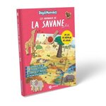 LES ANIMAUX DE LA SAVANE. JE LIS, JE DEPLIE, JE JOUE, Boches Jade