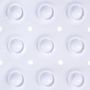 Voir la diapositive 2 : B BASIC & CO Fond de Douche PVC  Anti-Dérapant  54x54cm Blanc