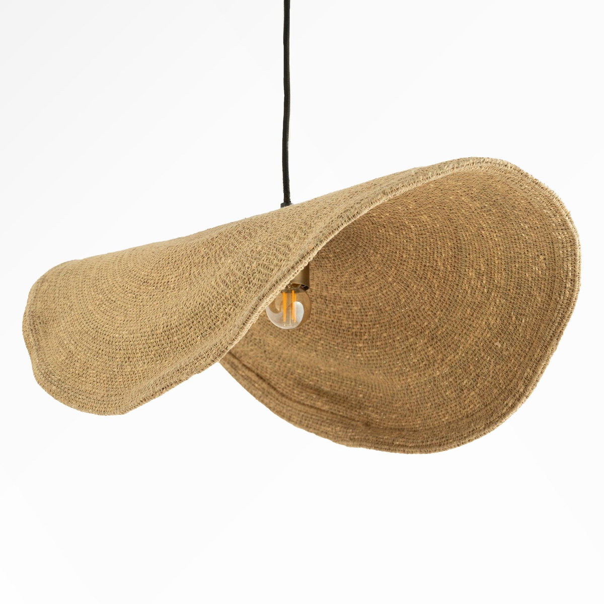 Rendez vous déco Suspension en matière naturelle et métal 91 cm-Maho