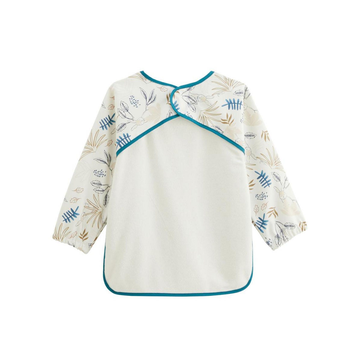 Petit Béguin Bavoir tablier manches longues Gribouille