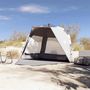 Voir la diapositive 3 : VIDAXL Tente de plage 3 personnes gris liberation rapide impermeable