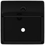 Voir la diapositive 3 : VIDAXL Vasque rectangulaire a trou Noir en ceramique pour salle de bain