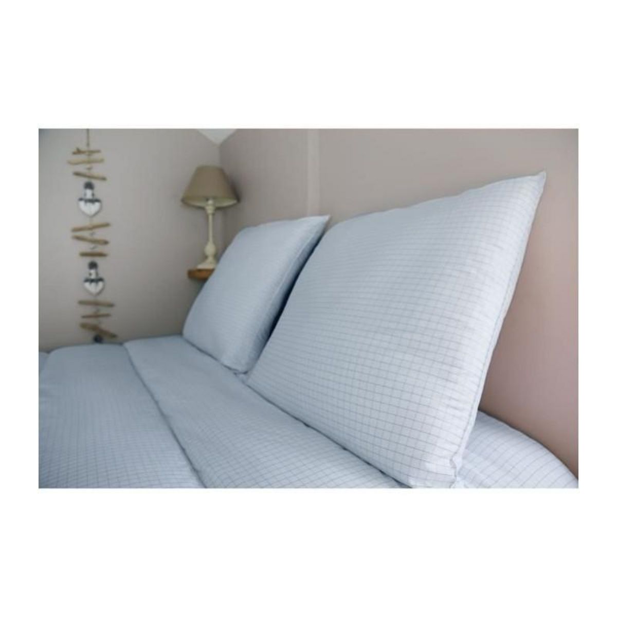 DODO DODO - Oreiller DEFENSE - 60 x 60 cm - 100% Polyester VOLUPT'AIR - Blanc