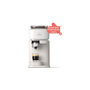 Voir la diapositive 2 : Philips Machine à expresso Baristina BAR303/00 cafetière à grain Blanche + mousseur à Lait