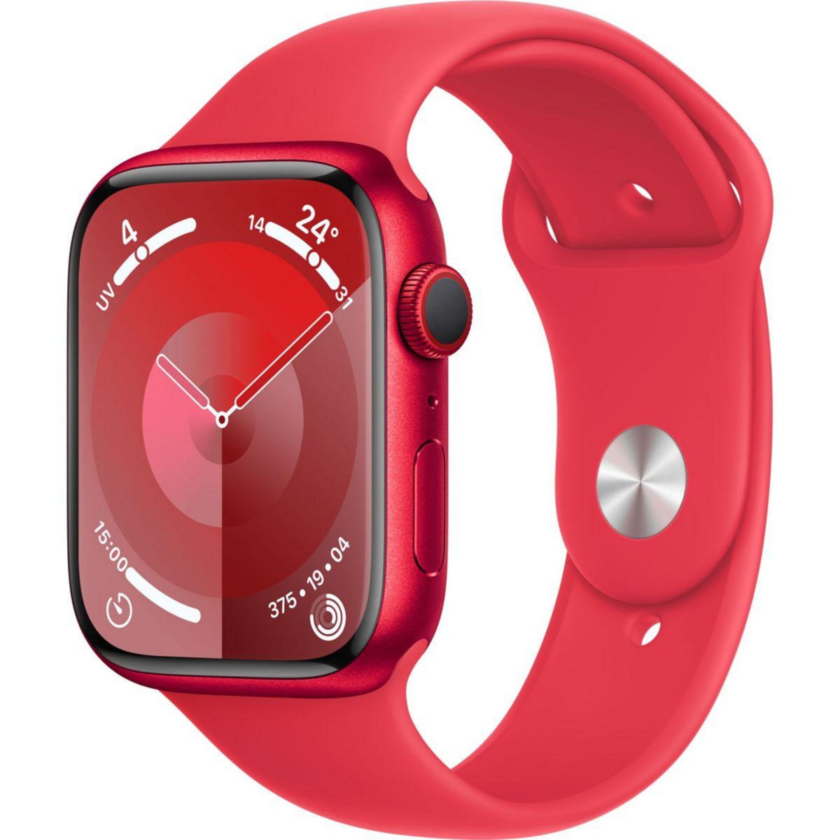 APPLE Montre connectée Serie 9 Cellular 45mm Aluminium/(PRODUCT)RED S/M