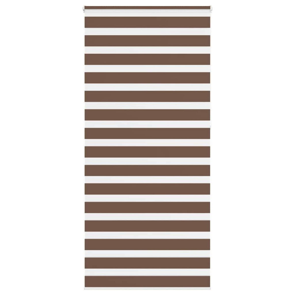 VIDAXL Store zebre marron 105x230cm largeur du tissu 100,9cm polyester