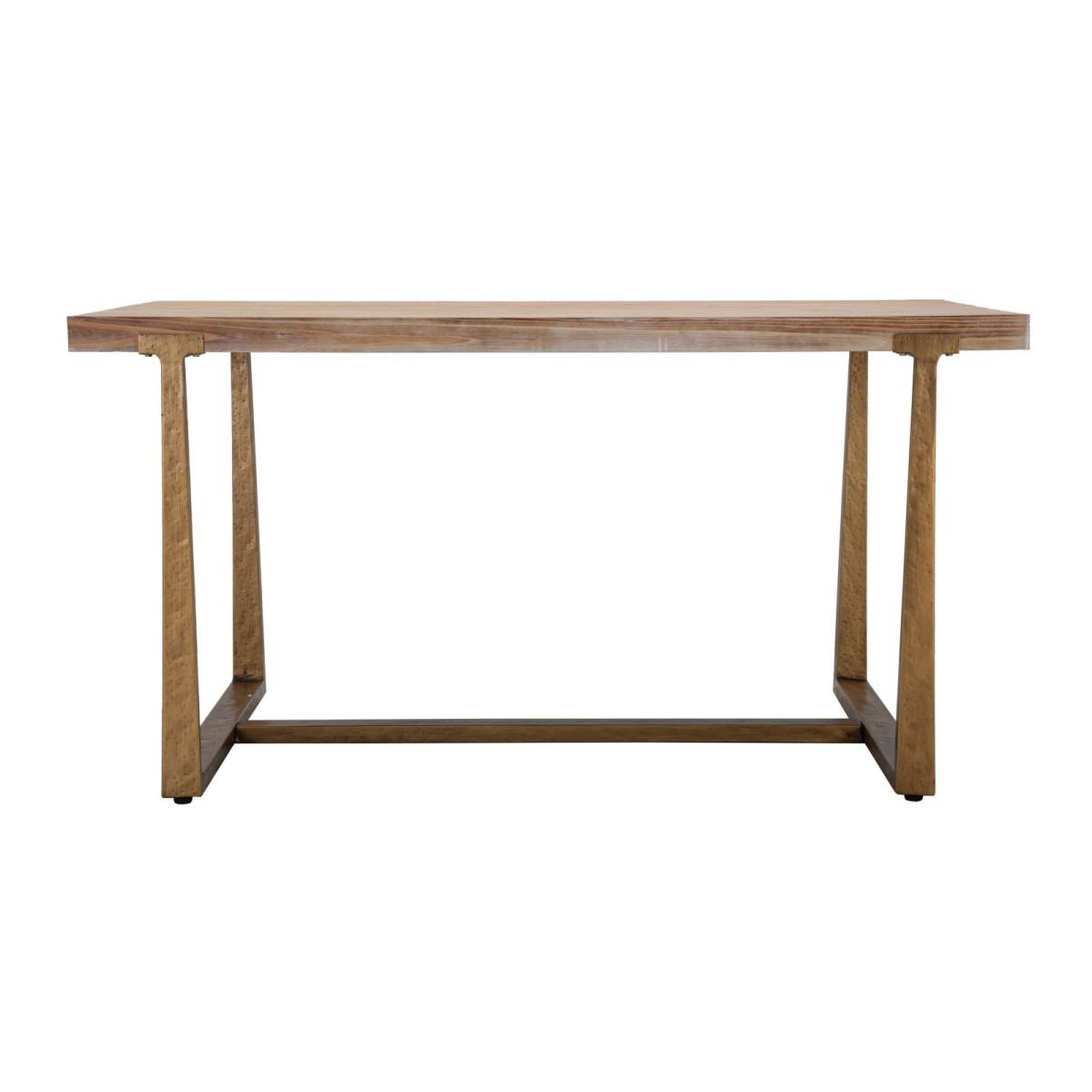 Voir la diapositive 2 : Paris Prix Table à manger effet bois  ankara  150cm naturel
