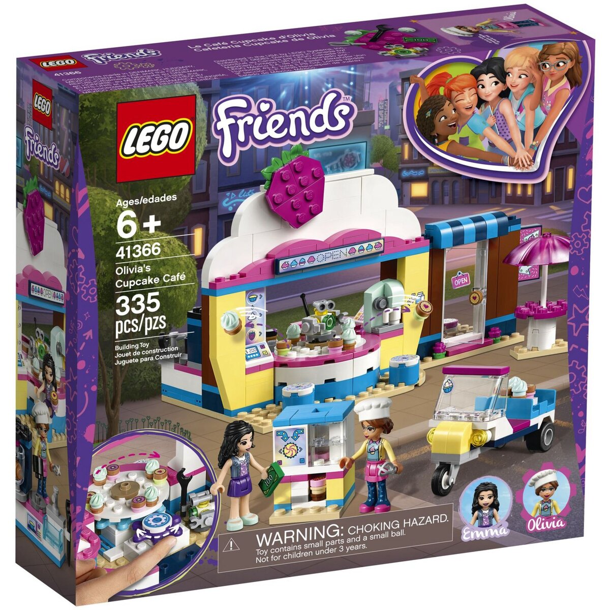 LEGO Friends 41366 - Le Cupcake Café d'Olivia 